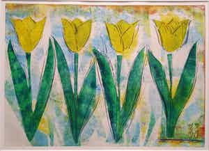 Lia van Leeuwen - Zonder titel, 9771 (6/45, 1997) verkocht voor € 35!