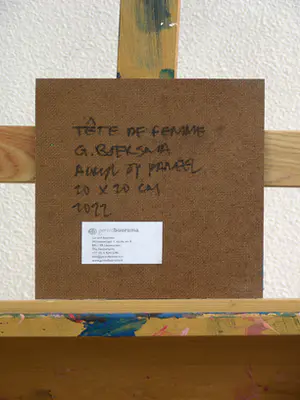 Gerard Boersma - Tête De Femme (Vrouw kijkend naar schilderij van Picasso) kopen? Bied vanaf 75!