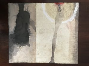 Margriet Oomen - Buiten schot, aquarel met gouache kopen? Bied vanaf 110!