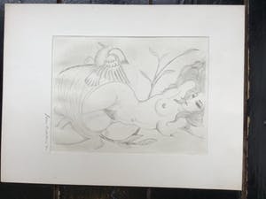 Fons Montens - Dame met de duif kopen? Bied vanaf 50!