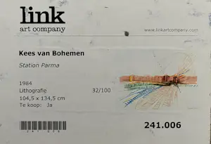 Kees van Bohemen - Station Parma kopen? Bied vanaf 99!
