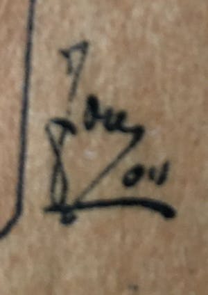 Niet of onleesbaar gesigneerd - Modeprent kopen? Bied vanaf 1!