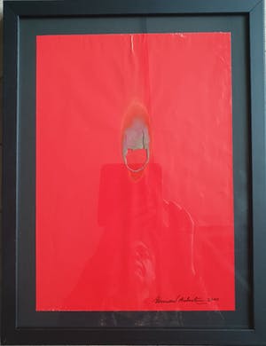 Bernard Aubertin - "Semena"- Verbrand papier (Pyrografie) - 2010 - Certificaat kopen? Bied vanaf 125!
