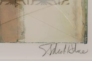 Starlie Sokol-Hohne - Monotype, Abstracte compositie - Ingelijst kopen? Bied vanaf 10!