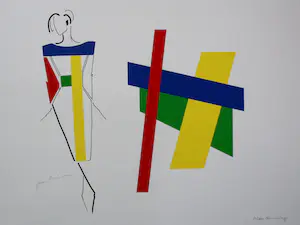 Bob Bonies - Zeefdruk in samenwerking met Frans Molenaar - 1989 kopen? Bied vanaf 100!