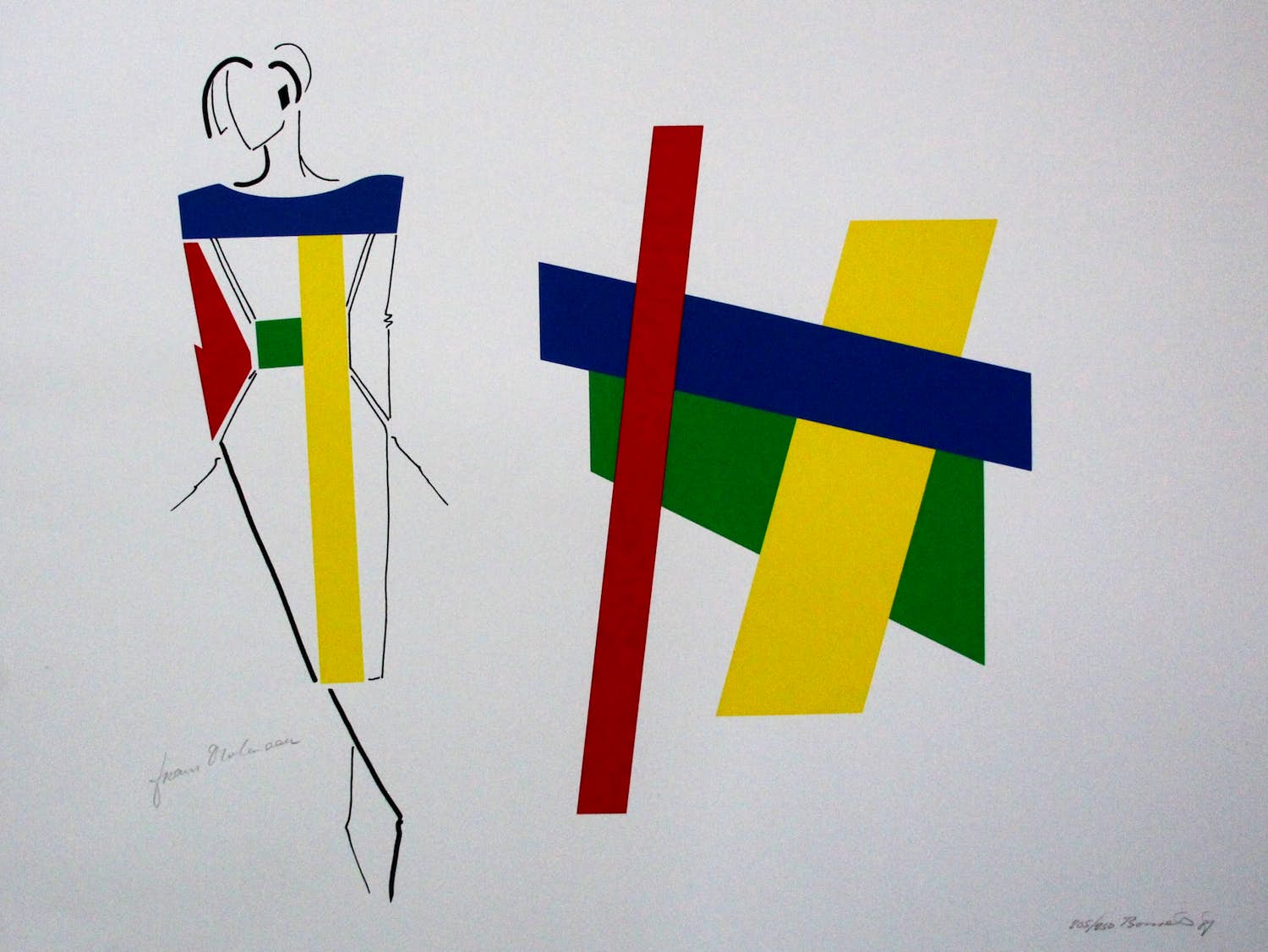 Bob Bonies - Zeefdruk in samenwerking met Frans Molenaar - 1989 verkocht voor € 100!