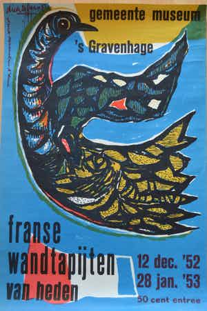 Dick Elffers - Franse wandtapijten van heden. verkocht voor € 35!