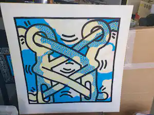 Keith Haring - ART ATTACK ON AIDS vendu pour 40€ !