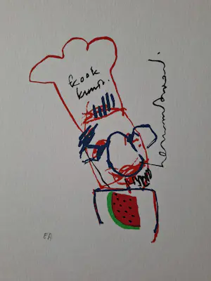 Herman Brood - Kookkunst kopen? Bied vanaf 75!