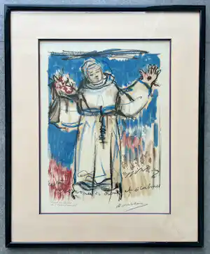 Henri Victor Wolvens - Les Moines - 1973 vendu pour 99€ !