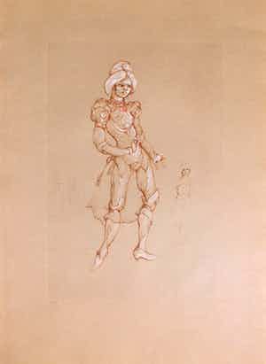 Leonor Fini - Scène de Théatre verkocht voor € 35!