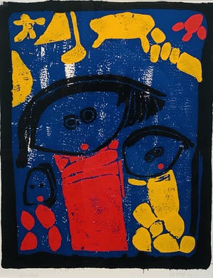 Giovanni Vetere - Moeder met kind ( met fraaie lijst) kopen? Bied vanaf 125!