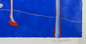 Ada Breedveld - Zeefdruk, Op Stap - Ingelijst kopen? Bied vanaf 60!