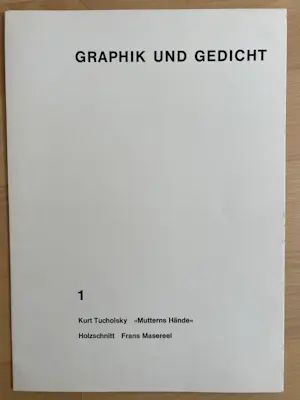 Frans Masereel - Mutters Hände 1964 Holzschnitt Handsigniert kopen? Bied vanaf 50!
