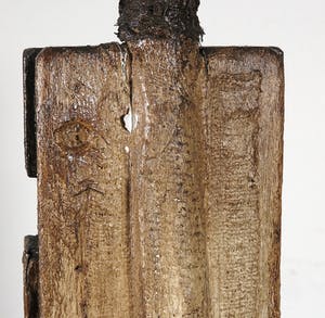 Ron van der Werf - Beeld in gemengde techniek, o.a. hout en kunststof, Zonder titel kopen? Bied vanaf 1!