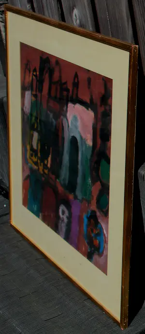 Eugène Brands - Olieverf op papier - 1957 kopen? Bied vanaf 1999!