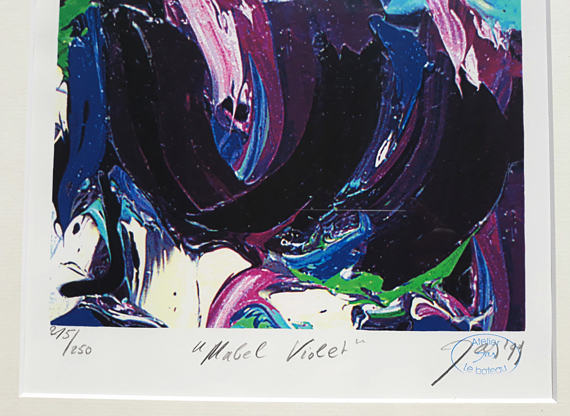 JAS - Mabel Violet, zeefdruk of giclee (mooi ingelijst) kopen? Bied vanaf 1!