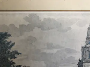 Willem Writs - Vue de la Tour de Jean Roon à Amsterdam du Cote du Cingle kopen? Bied vanaf 1!