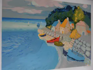 Georges Lambert - Litho. Barques de Pêche kopen? Bied vanaf 35!