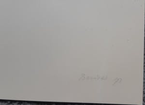Bob Bonies - Abstractie compositie - Prent 190 kopen? Bied vanaf 120!