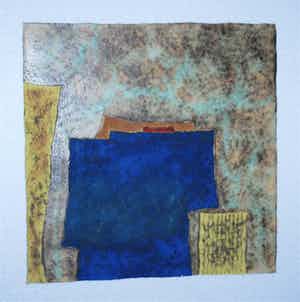 Marc Wensma - abstract keramisch paneel II verkocht voor € 65!