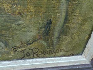 Niet of onleesbaar gesigneerd - Gesigneerd Robinson kopen? Bied vanaf 10!