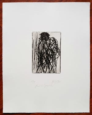 Max Uhlig - Paar im Gespräch, ets kopen? Bied vanaf 75!