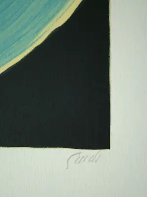 Virgilio Guidi - Volto - 1982 - Originele lithografie, handgesigneerd kopen? Bied vanaf 140!