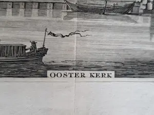 Caspar Commelin - Amsterdam, Oosterkerk- Wittenburgergracht, Commelin-1726 kopen? Bied vanaf 50!