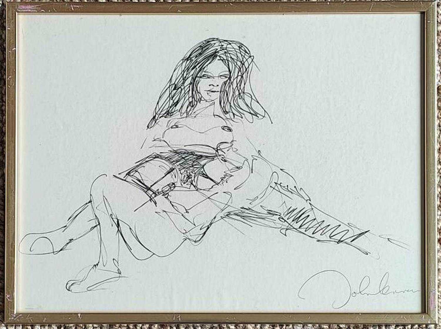 John Lennon - Zeven litho's uit Bag one verkocht voor € 100!