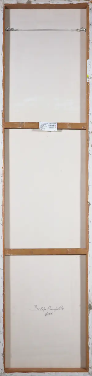 Felipe Campello - Acryl op doek, Zonder titel (Zeer groot) kopen? Bied vanaf 1!