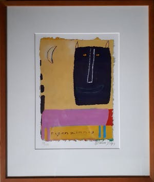 Wouter Stips - Eigenzinnig - ingelijst kopen? Bied vanaf 40!