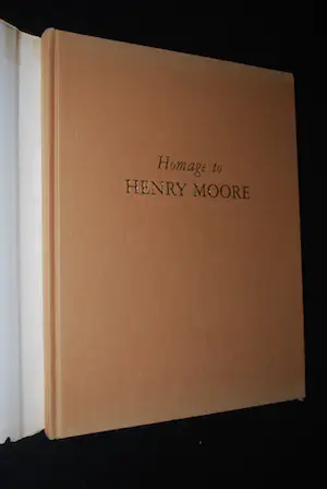 Henry Moore - 7 boeken, waarvan 1x met een kleurenlitho 1972 kopen? Bied vanaf 75!