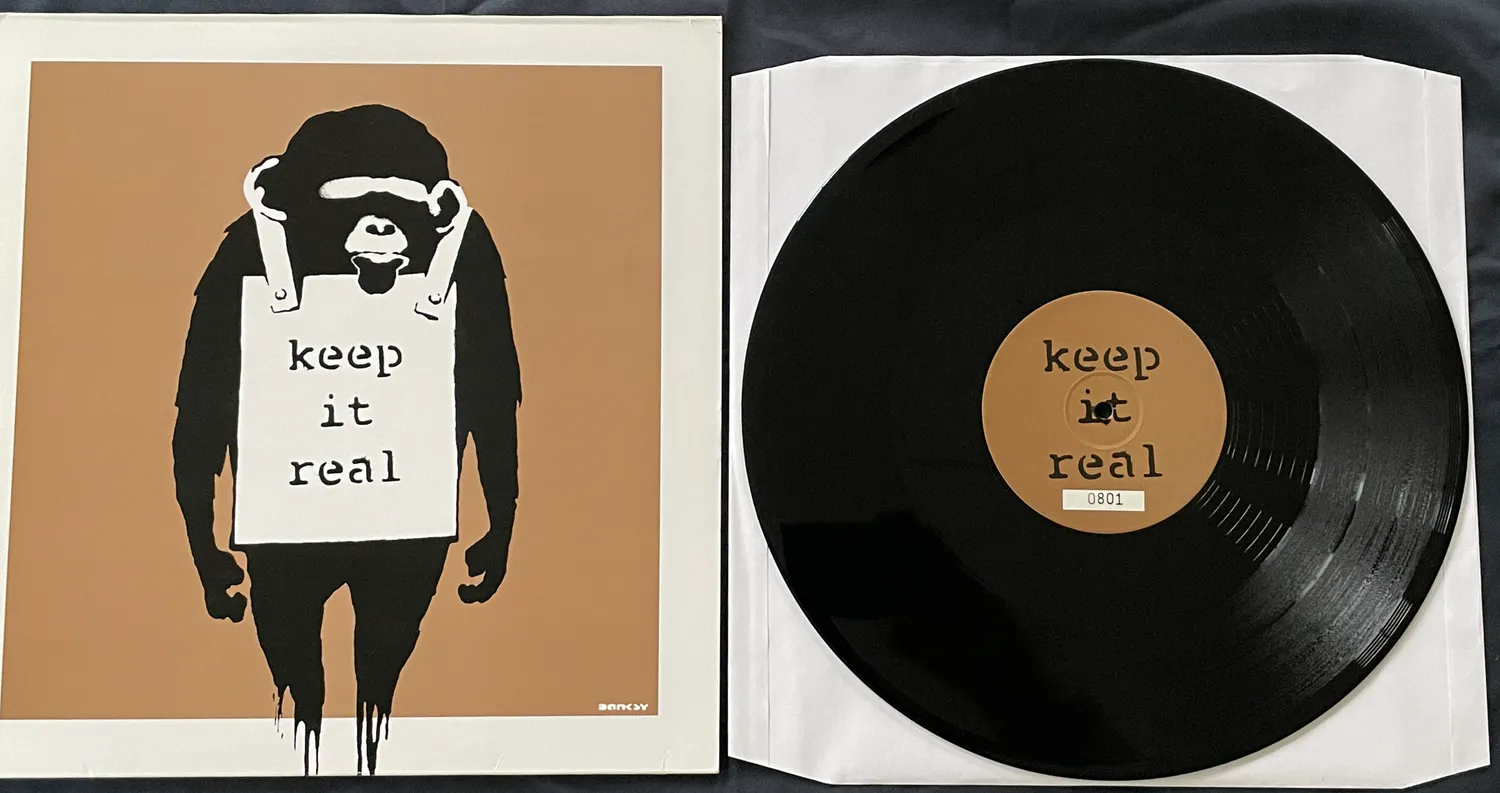 DJ DM / LAUGH NOW EP バンクシー banksy DJ DM – Laugh Now EP – Vinyl (Gold cover, 12