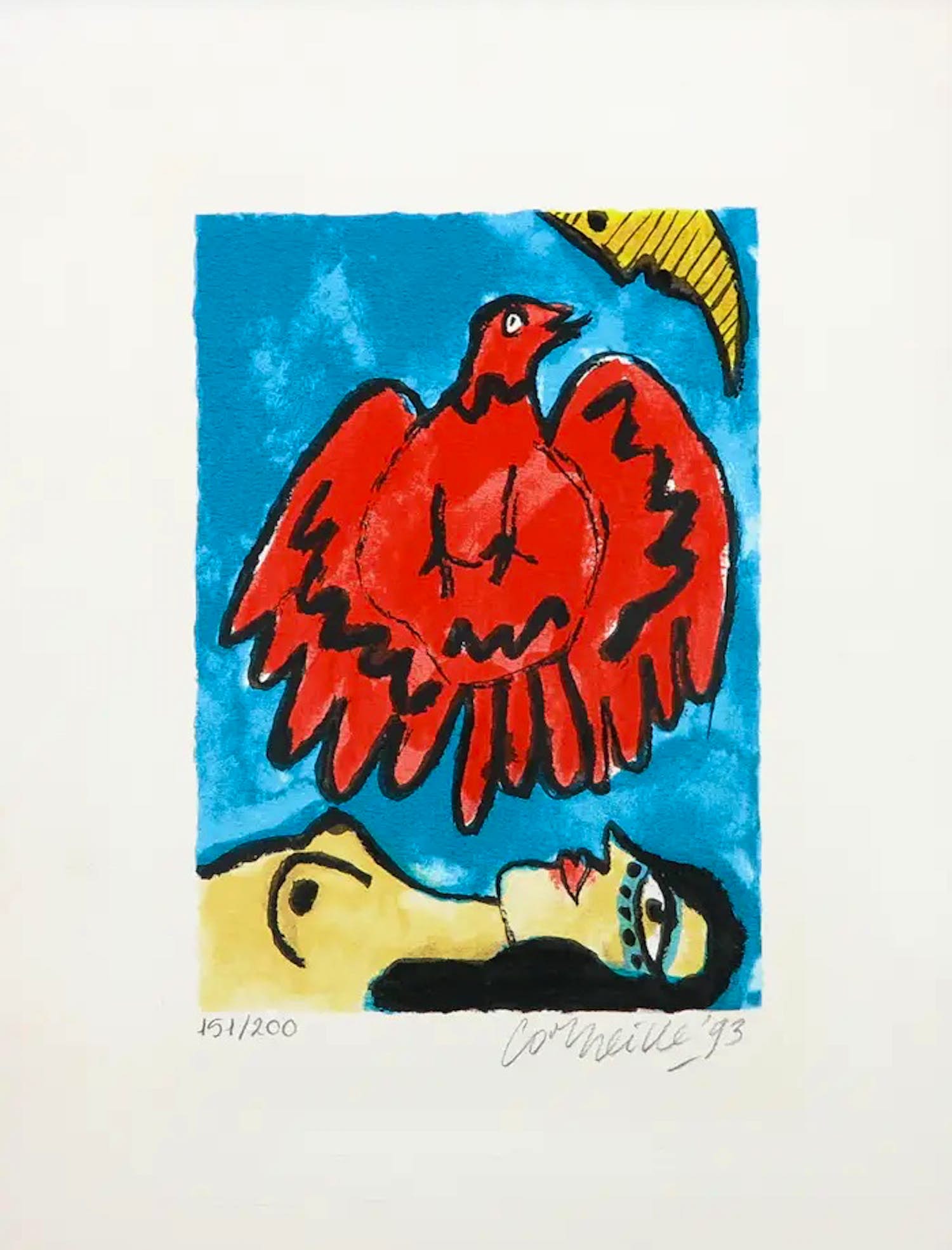 Corneille - Litho, Femme et L'oiseau kopen? Bied vanaf 1!