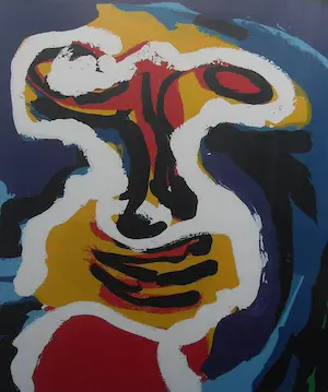 AcheterKarel Appel - Head against bleu sky? Enchérissez de 1095!