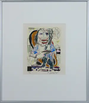 Kees Salentijn - Litho op papier, Hombrecito - Ingelijst kaufen? Bieten Sie von 50!