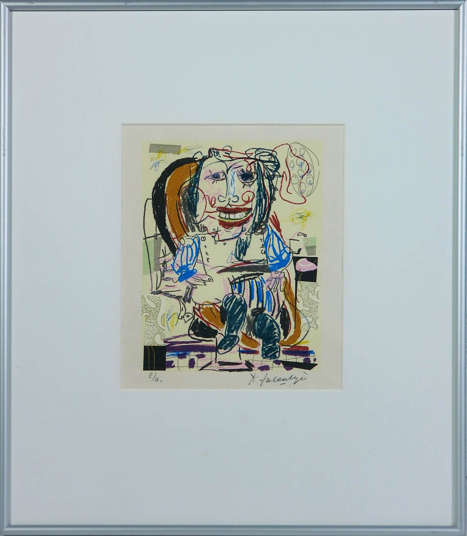 Kees Salentijn - Litho op papier, Hombrecito - Ingelijst kopen? Bied vanaf 50!