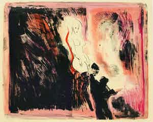 Luis Filcer - zonder titel verkocht voor € 125!