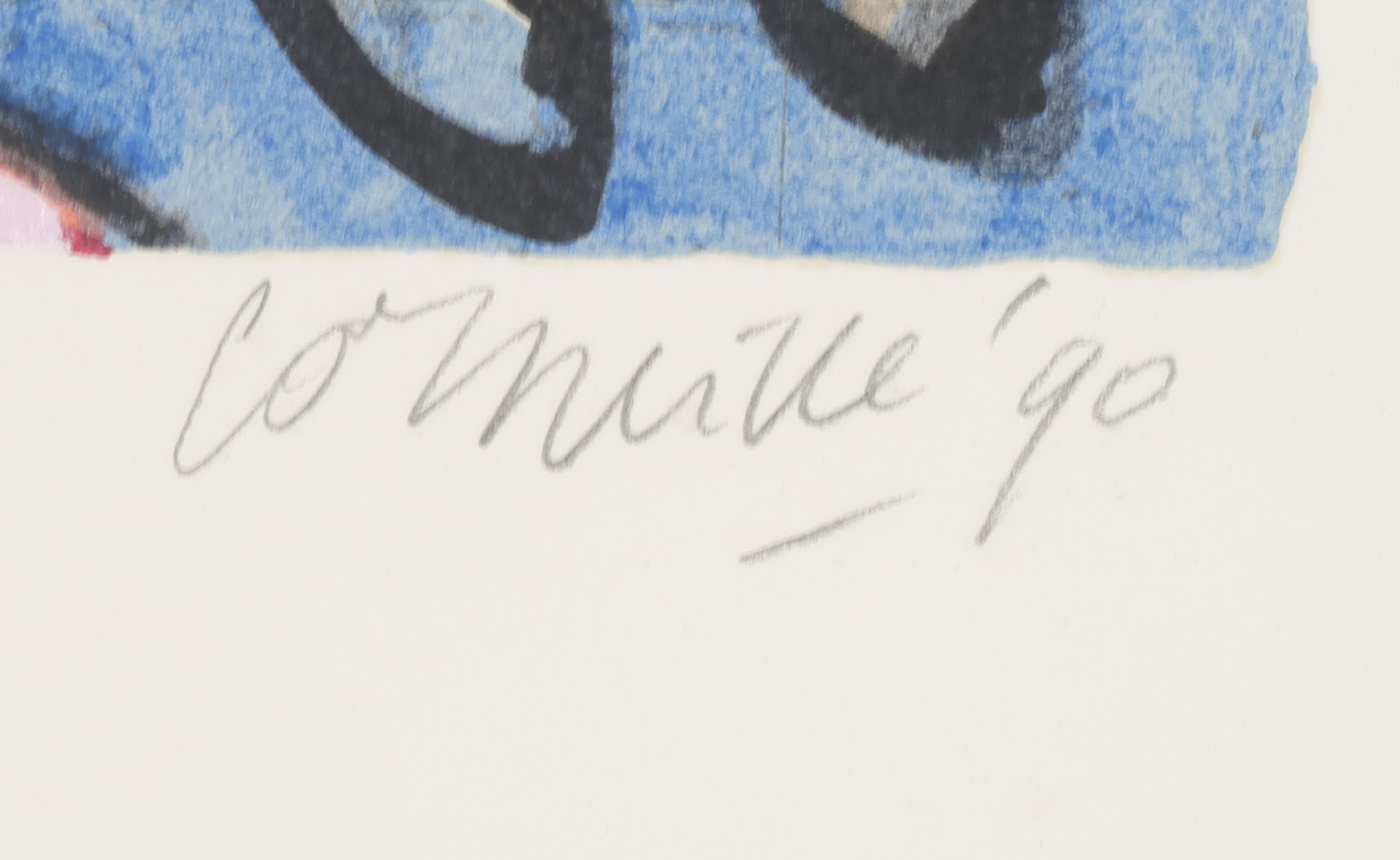 Corneille - Zeefdruk, Konijn op muziekpapier kopen? Bied vanaf 120!