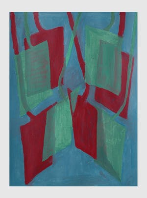 Hans Ebeling Koning - Spades in groen en rood kopen? Bied vanaf 100!