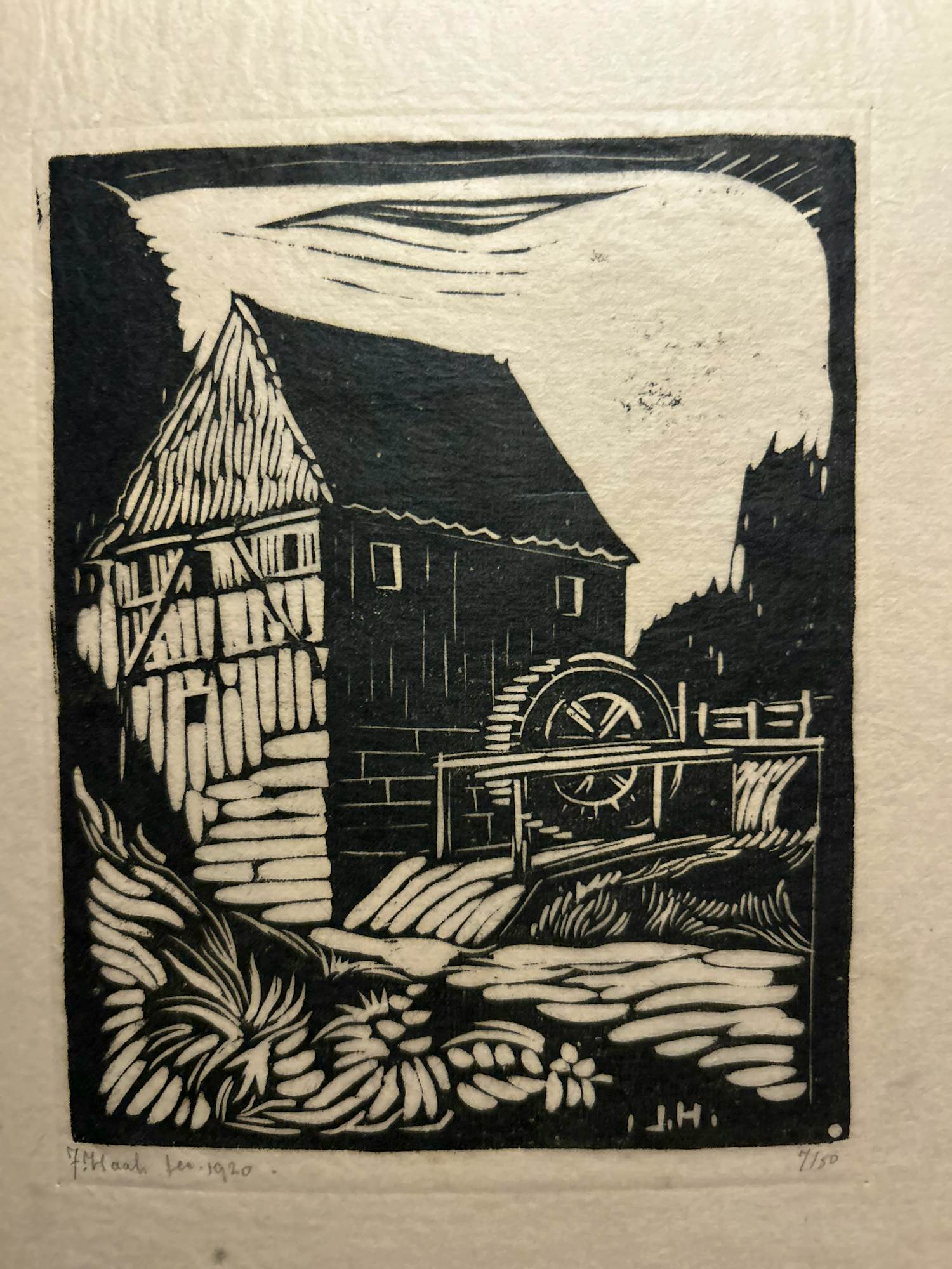 Johan Haak - Watermolen kopen? Bied vanaf 75!