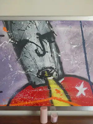 Herman Brood - Schilderij gemengde techniek Y91 kopen? Bied vanaf 2900!