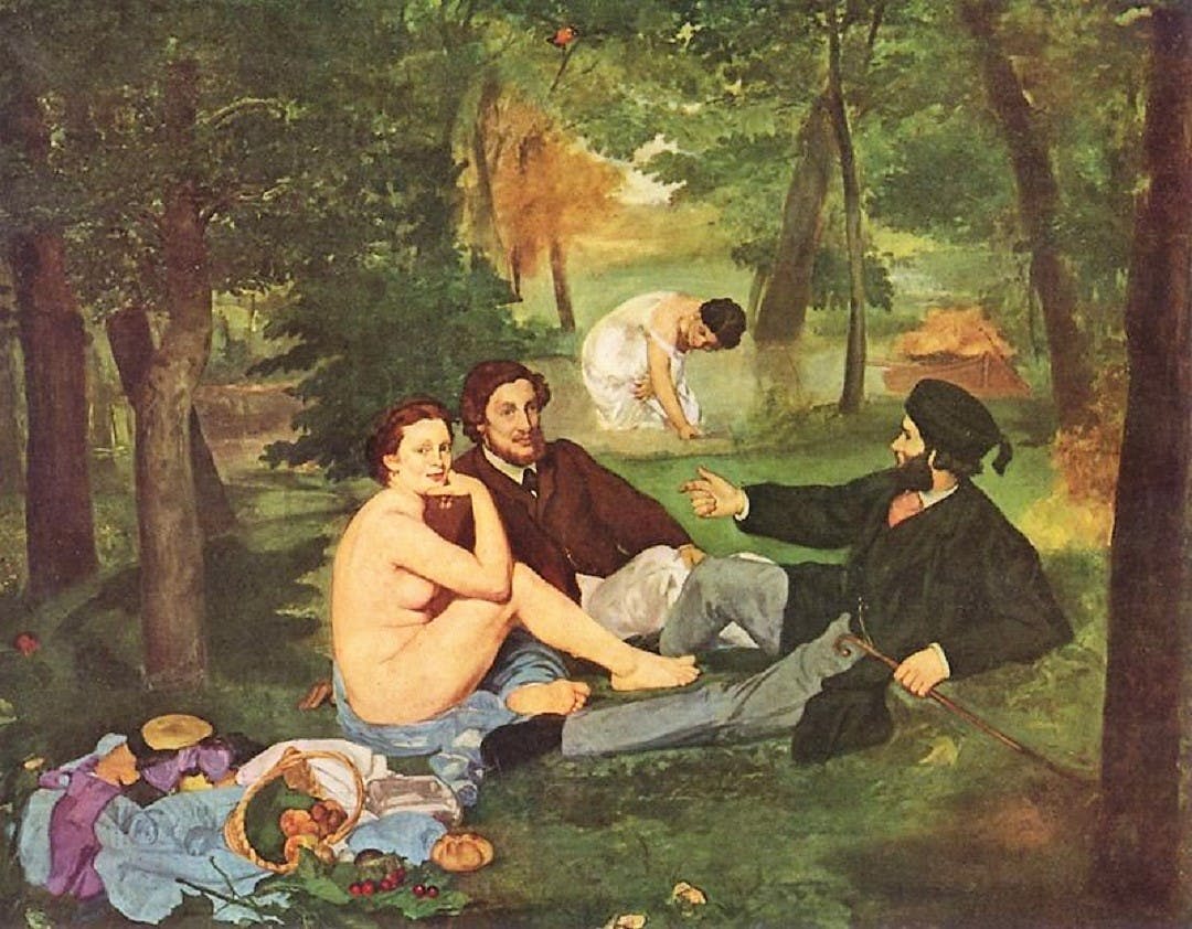Peter Klashorst - Le déjeuner sur l'herbe - 2016 kopen? Bied vanaf 50!