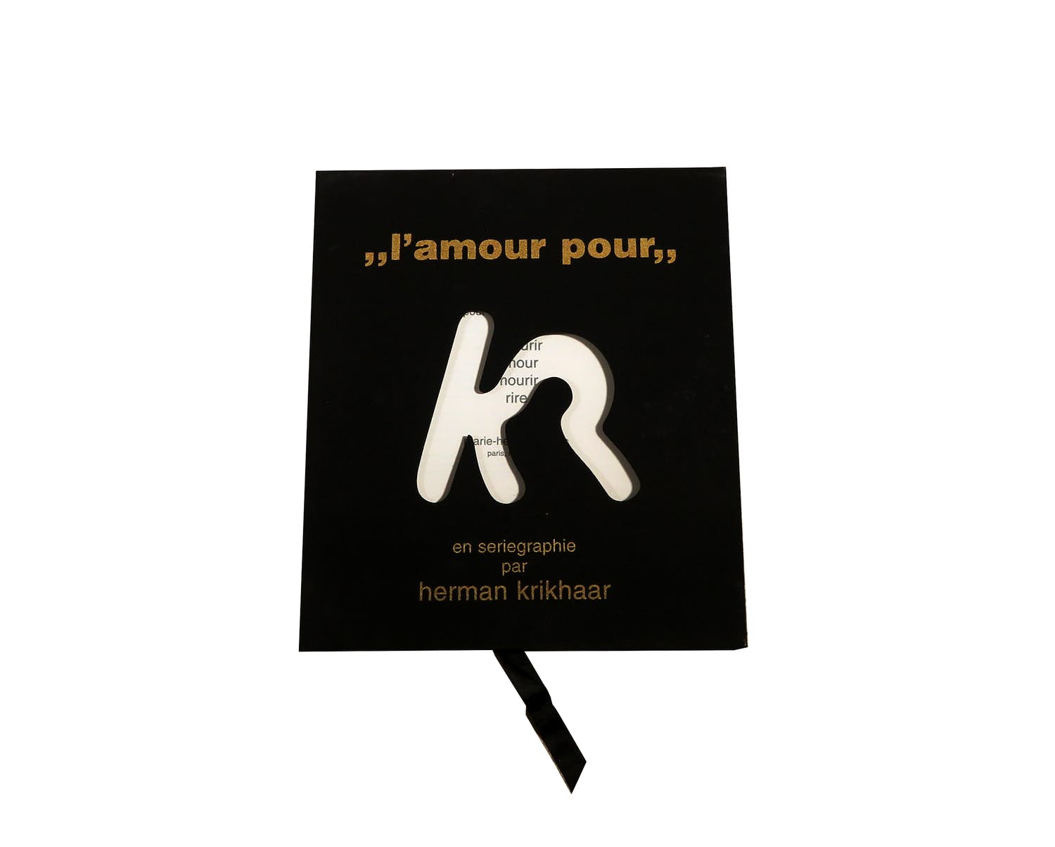 Herman Krikhaar - Bijzondere uitgave, L'amour pour verkocht voor € 1!