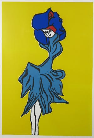 Lego Lima - Zeefdruk, Zonder titel - Ingelijst (Groot) kopen? Bied vanaf 50!