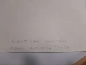 Rient van Santen - Olieverf op doek, Coll Bergsma kopen? Bied vanaf 40!