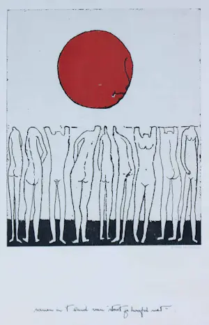 Ans Wortel - Ets, Samen in het land van ... - Ingelijst kopen? Bied vanaf 100!