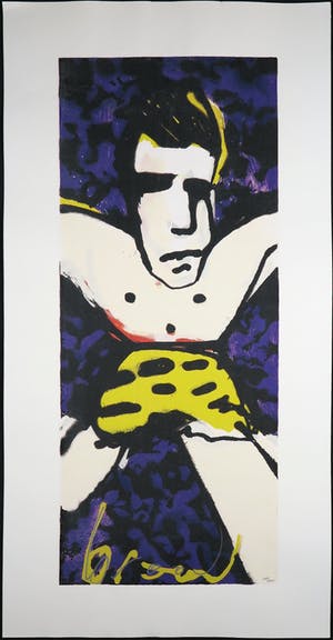 Herman Brood - Zeefdruk, Tarzan (Groot) kopen? Bied vanaf 200!