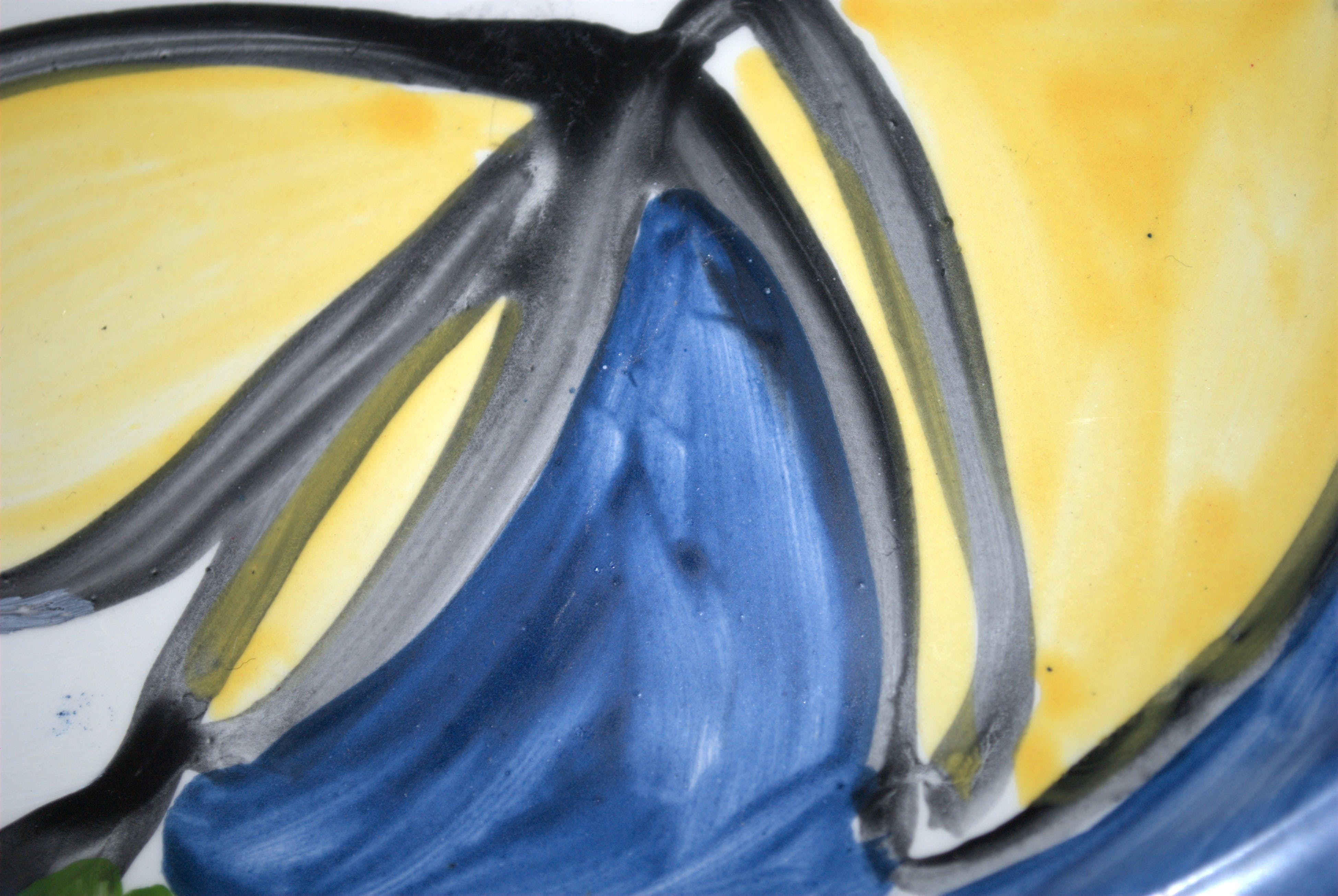 Ellen Meuwese - u n i c a porseleinen bord 1996 - groot ⌀ 35 cm kopen? Bied vanaf 50!